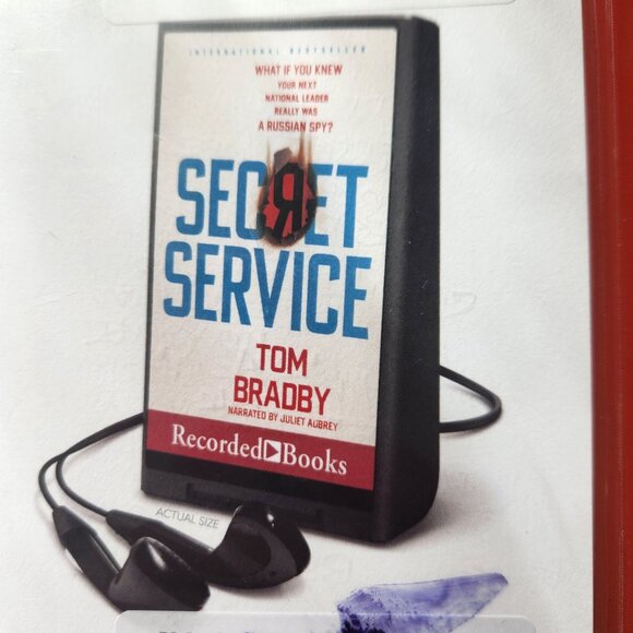Secret Service by Tom Bradby Playaway Audiobook, Former Library Copy - Picture 2 of 8